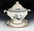 Early 19th Century Nimy Belgian Faience Large Blue & White Chinoiserie Soup Tureen, Cover & Stand For Sale In Philadelphia - Image 6 of 12