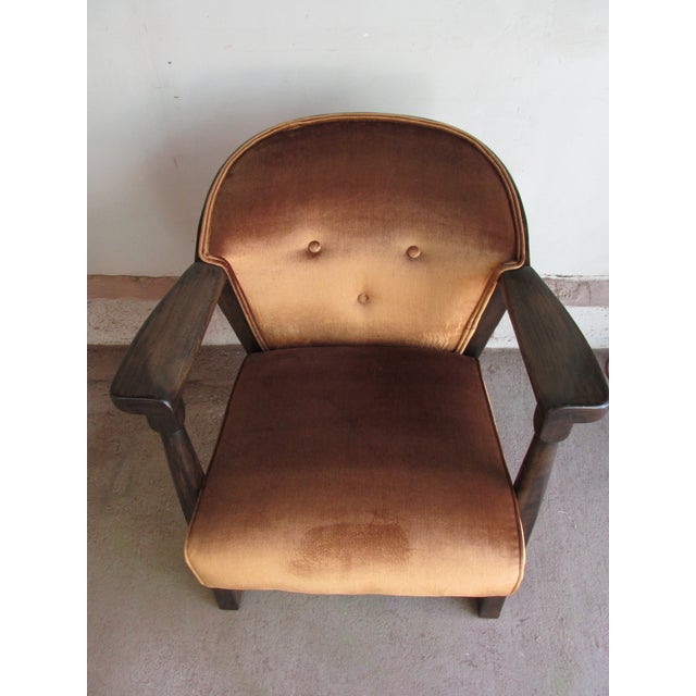 1940s Modernist Style Lounge Chair attributed to Jack Van Der Molen for Jamestown Lounge Co. For Sale In New York - Image 6 of 10