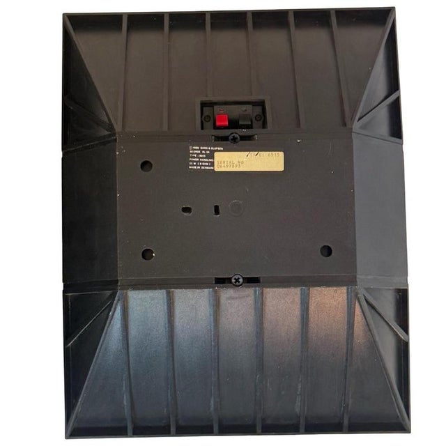 Black Type 6515 Beovox Redline RL 35 Passive Speakers from Bang & Olufsen, Set of 2 For Sale - Image 8 of 9