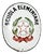 Mid-Century Modern Italian Enamelled Metal Primary School Sign, 1960s For Sale