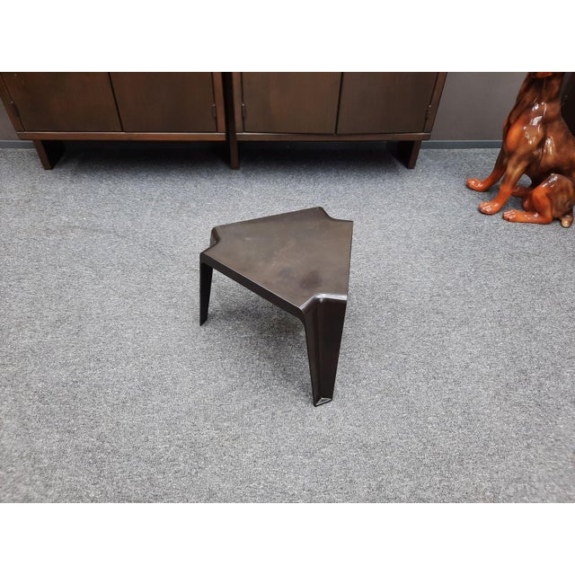 Mid-Century Modern Fiberglass Coffee Table and Side Table by Helmut Bätzner for Bofinger, 1974s For Sale - Image 3 of 8