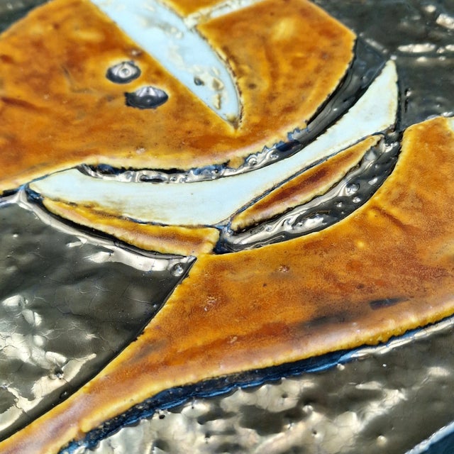 Ceramic Model 311 Wall Relief by Helmut Schäffenacker, Germany, 1960s For Sale - Image 9 of 18