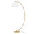 Hudson Valley Lighting Montague 34 in. 1 Light Floor Lamp in Aged Brass Finish For Sale