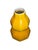This striking vintage Imperial‑style vase features a vibrant, high‑gloss yellow glaze and a distinctive double‑gourd...