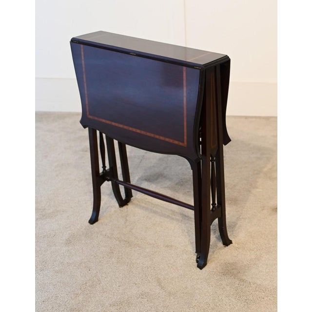 Edwardian Serving Table, 1900s For Sale - Image 11 of 13