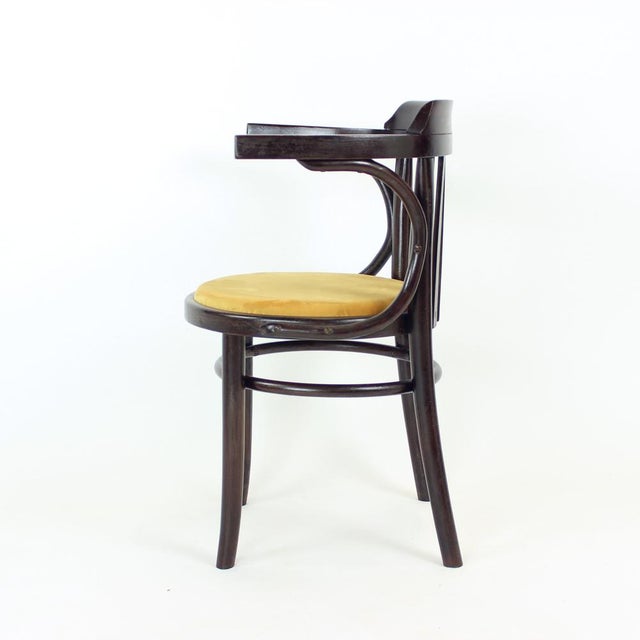 Bentwood Armchair from Ton, Czechoslovakia, 1950s For Sale - Image 4 of 14