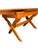 Wood Mid 20th Century High Quality Cushman of Vermont Trestle Base/ Hard Rock Maple/Draw Leaf Table. For Sale - Image 7 of 11