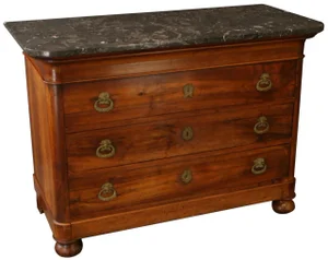 Antique Directoire-Style Chest of Drawers