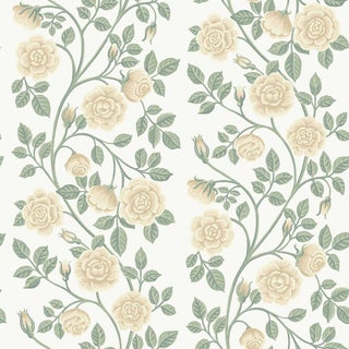 Boråstapeter Elsa Wallcovering In Sage For Sale