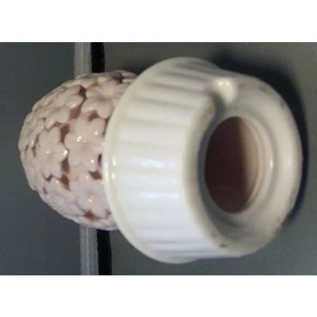 French Art Deco Paris Porcelain Hyacinth Night Light or Incense Burner For Sale In New York - Image 6 of 7