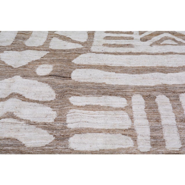 Moroccan Moroccan Hand Knotted Wool Rug,8'1"X10' For Sale - Image 3 of 6