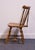 Wood Pennsylvania House Solid Hard Rock Maple Colonial Early American Fiddleback Duxbury Windsor Dining Side Chair For Sale - Image 7 of 12