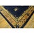 1920s Antique Chinese Floral Navy Deep Serene Landscape Deco Peking Knotted Rug For Sale In New York - Image 6 of 10