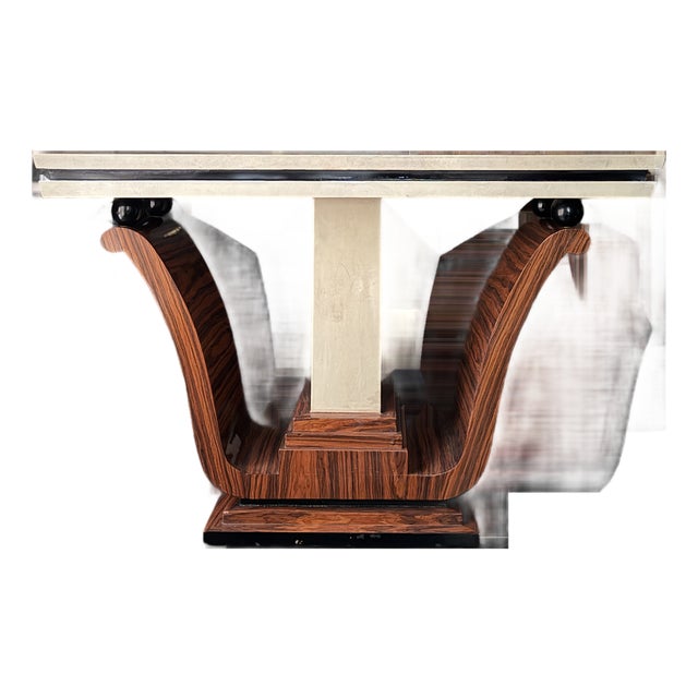 Art Deco Style Console Table For Sale