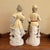 Early 20th Century Antique Bisque Porcelain Figurine Pair - Victorian Hunter Boy & Lady For Sale - Image 5 of 11