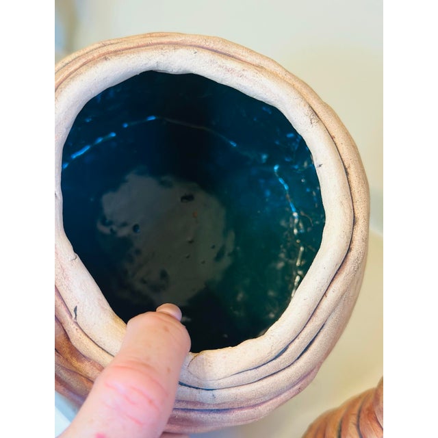 1980s Studio Pottery Beehive Vessel For Sale - Image 5 of 6