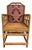 Antique Brighton Pavilion Style Bamboo Lounge Chair Armchair For Sale
