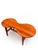 A rare and sculptural mid-century coffee table in solid teak, circa 1960, and a piece of considerable design merit. The...