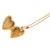 Metal Vintage 14k Yellow Gold Heart Locket Necklace For Sale - Image 7 of 7
