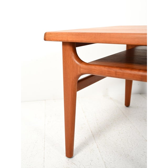 Wood Danish Coffee Table by Niels Bach for Renders Møbel, 1960s For Sale - Image 7 of 9