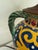 Italian Majolica Pottery Table Lamp For Sale - Image 9 of 10