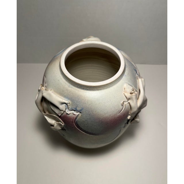 Vintage CHRISTY JOHNSON Studio Art Pottery California Porcelain Vase Signed Aprox. dimensions: 7.5"H x 5.5"W Very good...