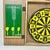 1980s Vintage English Style Cupboard Dart Board and Cabinet. For Sale - Image 4 of 10