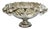 Vintage Modern Regency Style Silver Plated Pedestal Punch Bowl W 12 Hanging Cups For Sale