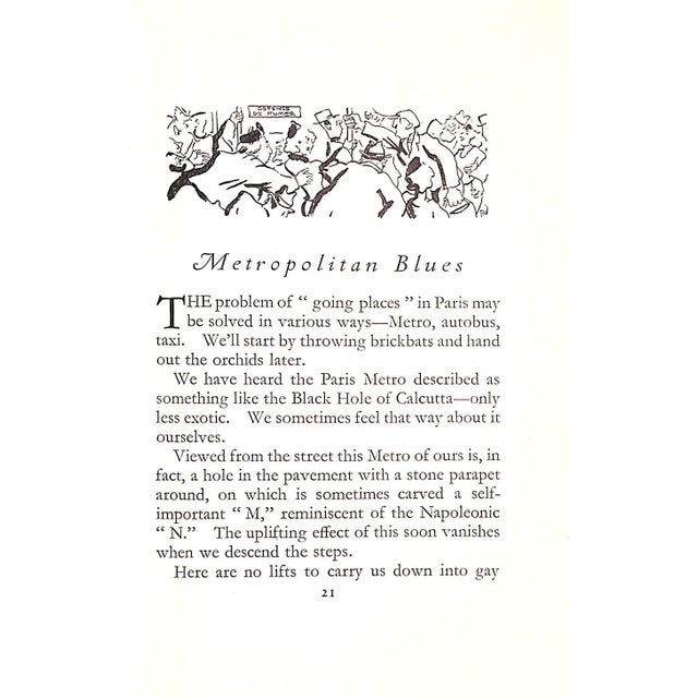 "Paris Today" 1938 Arkell, David For Sale - Image 9 of 12