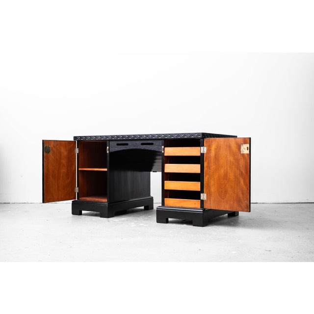 Art Nouveau Desk attributed to Karl Bräuer, 1910s For Sale - Image 16 of 18