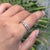 Contemporary Marquise and Round Diamond Crisscross Double Band in 14k Yellow Gold Size 7 For Sale - Image 3 of 16