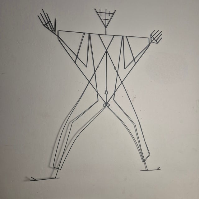 1990s Demon Sculpture in Iron by Fedele Papagni, 1990s For Sale - Image 5 of 5