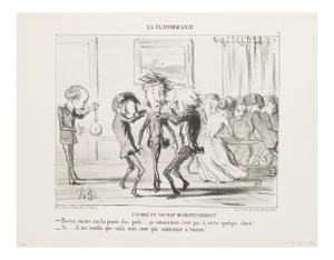 Honoré Daumier - Another New Entertainment - Original Lithograph - 1853