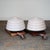 1940s Art Deco Murano Glass Table Lamps, Set of 2 For Sale - Image 5 of 10