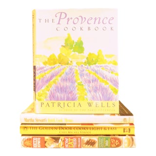 1st Edition Celebrity Chef Coffee Table Cookbook Collection, S/4 For Sale