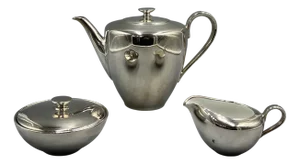 Art Deco Tea Service from Spahr, 1920s, Set of 3