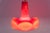 Red Glass Pendant Light attributed to Peill Putzler, Germany, 1970s For Sale - Image 10 of 13