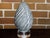 Gray French 1920s Zinc Pinecone Shaped Decorative Element on Circular Lucite Base For Sale - Image 8 of 10