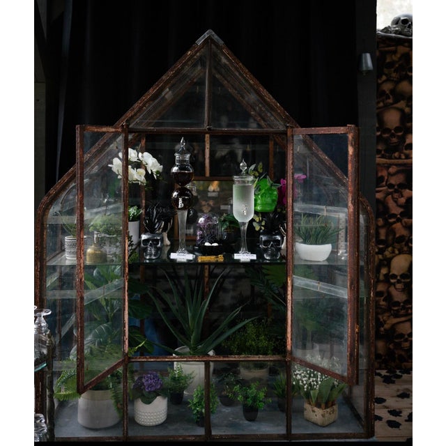 Antique Greenhouse From Ireland, County Cavan, Early 1900’s on Wheels For Sale - Image 13 of 14