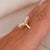 Igi Cert. 3 Carat Marquise Lab Diamond Hidden Halo Engagement Ring, Size 8 For Sale - Image 11 of 11