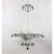 Vintage Two Tiers Upside Down Umbrella Ceiling Chandelier With Bells, White/ Blue in Arabasic Design Style For Sale - Image 10 of 10