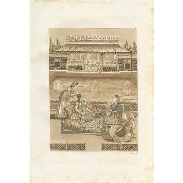 Early 19th Century Ferrario, Indian Princess, 1831, Paper For Sale - Image 5 of 5