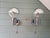 Mid-Century Modern Space Age Wall Sconces in Chromed Metal by Motoko Ishii for Staff Leuchten, 1970, Set of 2 For Sale - Image 3 of 17