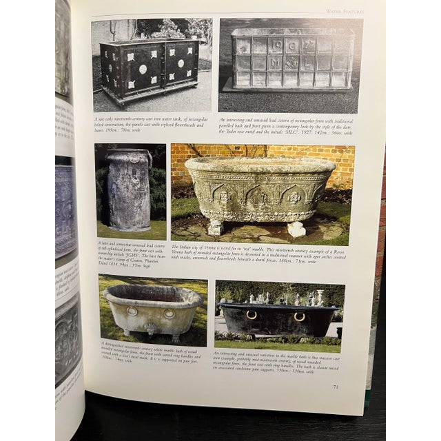 Antiques From the Garden 1999 Alistair Morris British Reference Book on Outdoor Decor 280 Pages For Sale In Los Angeles - Image 6 of 11