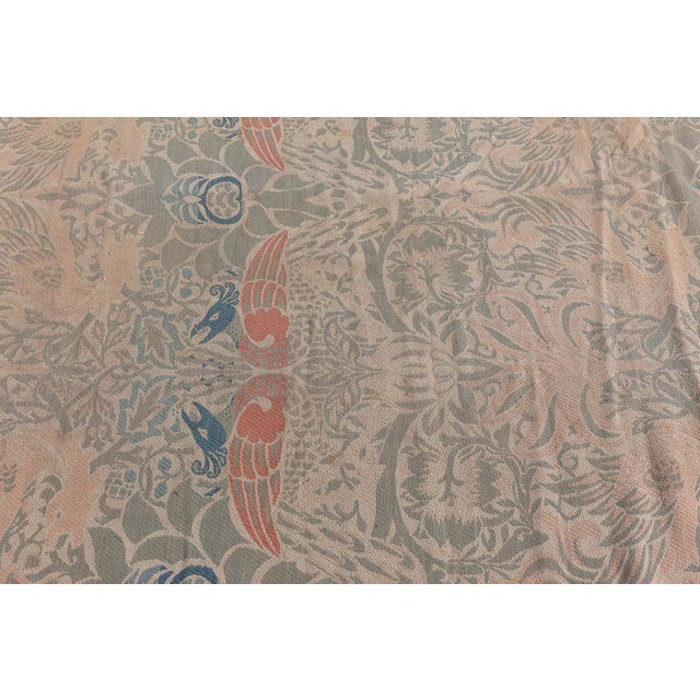 Antique William Morris Arts & Crafts Textile Size: 5'4" × 6'5" (162 × 195 cm) A fine example of early 20th-century British...