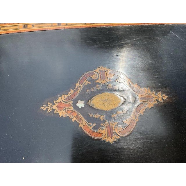 Napoleon III Boulle Liquor Cabinet by Cristallerie Du Pantin, Set of 20 For Sale - Image 18 of 18