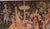 Mille-Feuille and a Village Festival Concert at the Fountain Tapestry, 1930s For Sale - Image 6 of 10