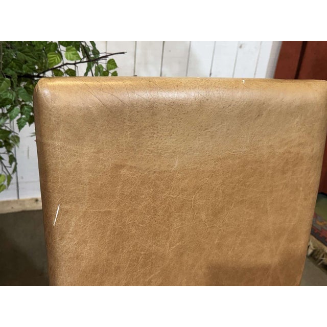 Wood English Chairs in Beech and Imitation Leather, 1980s, Set of 4 For Sale - Image 7 of 13