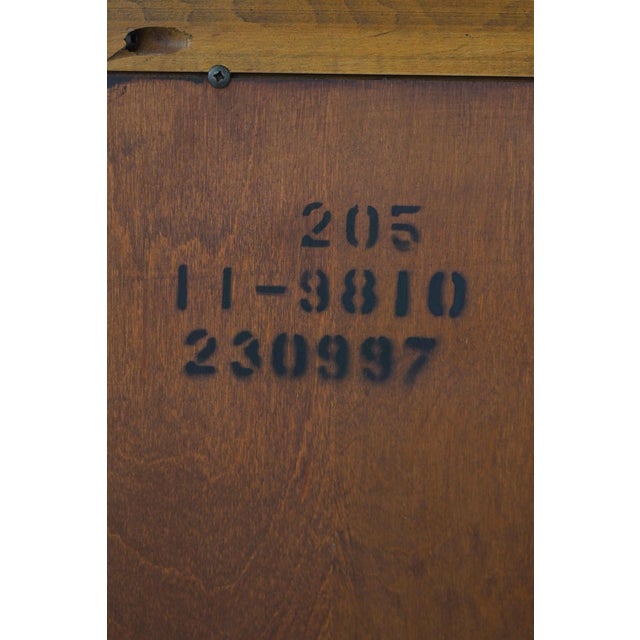Ethan Allen Georgian Court Cherry Tv Entertainment Cabinet For Sale - Image 17 of 18