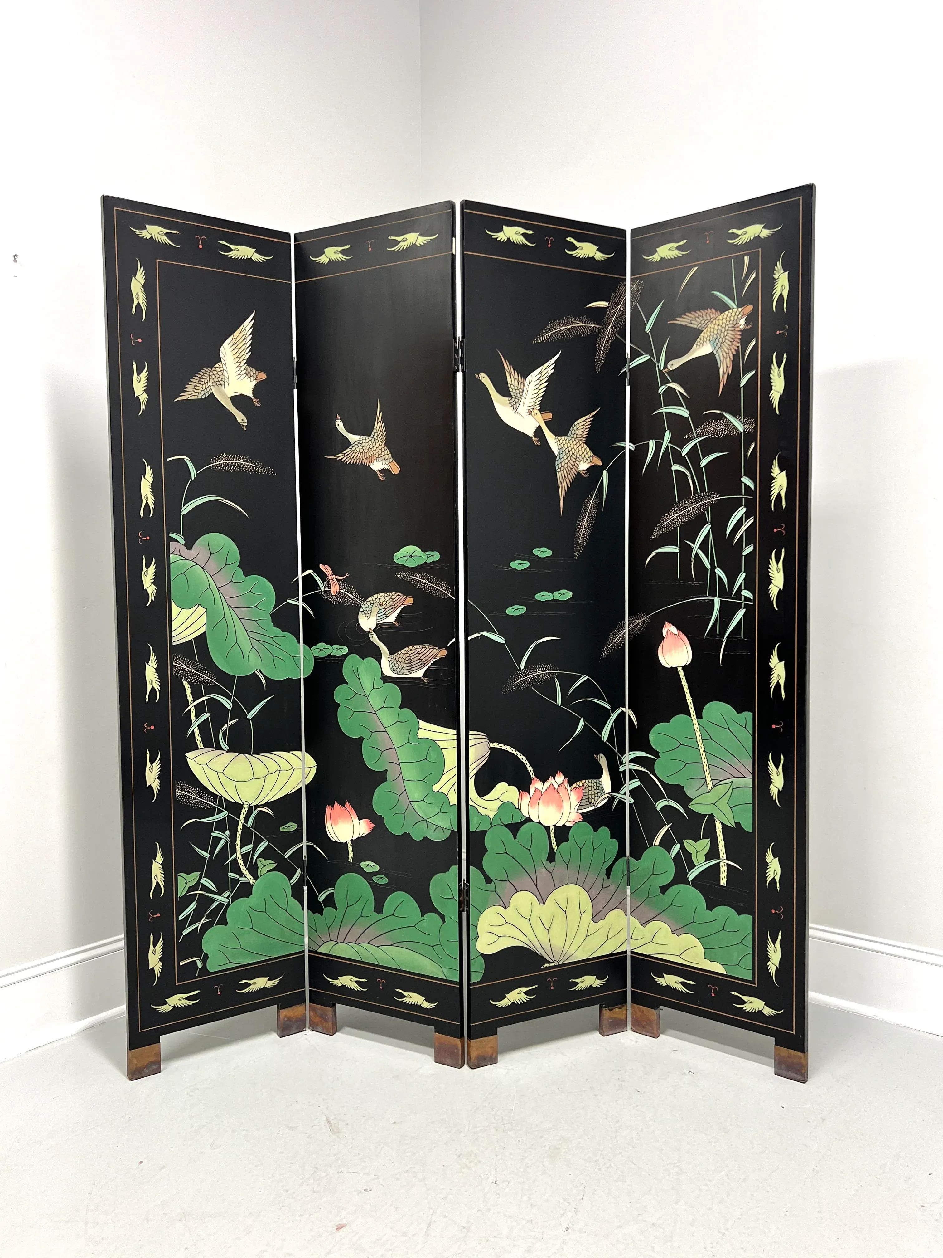 tropical  フランス語　黒枠　インクド② mid-20th-century-chinese-